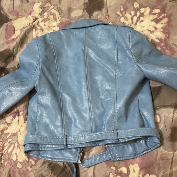 ZARA Biker faux leather jacket - Picture 3 of 6